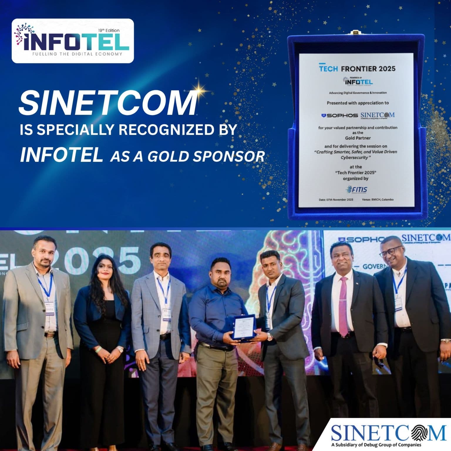 Sinetcom at INFOTEL 2025
